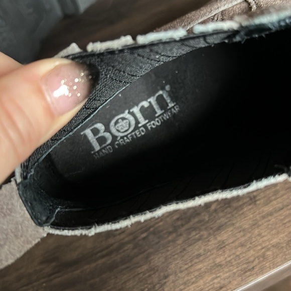 Born all leather gray ankle boot - Picture 7 of 7